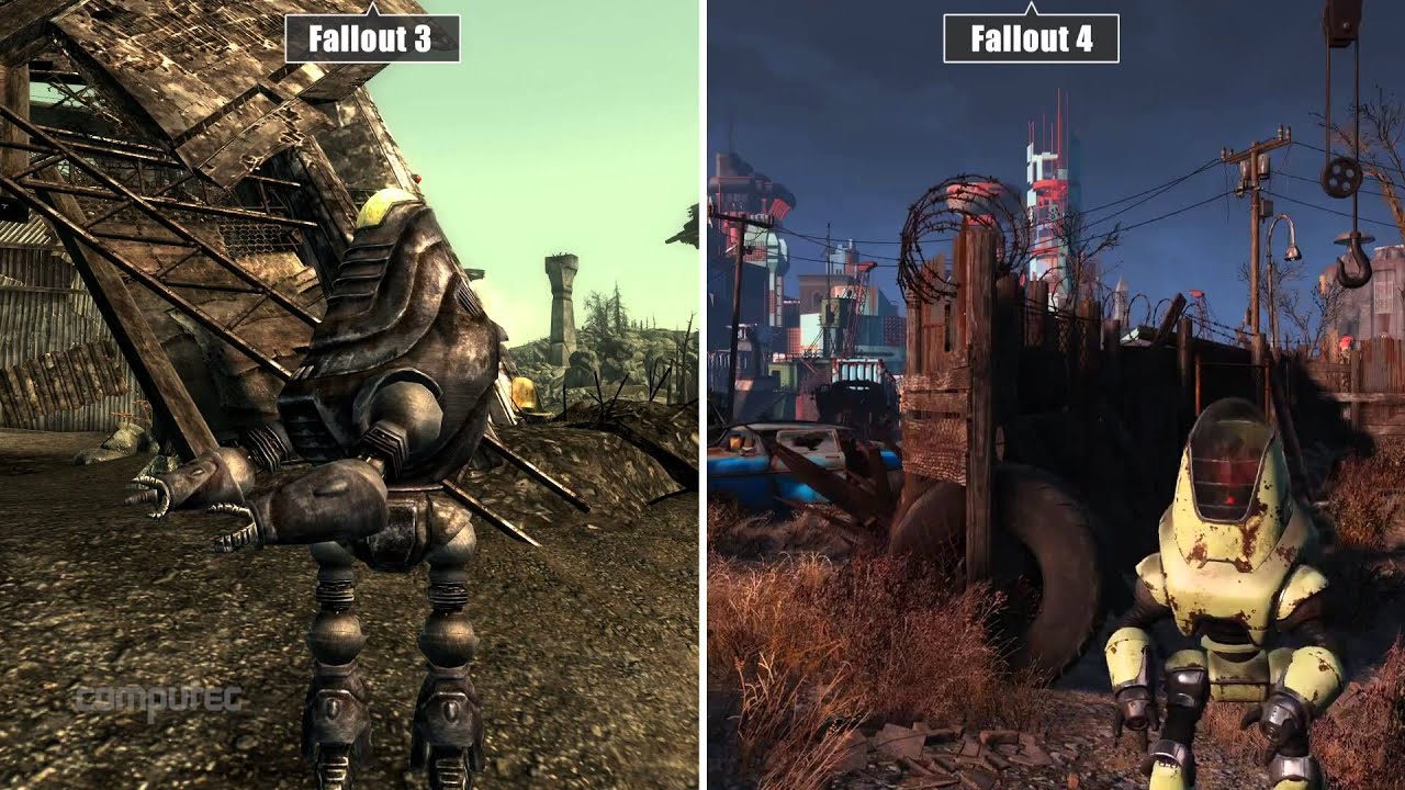 Fallout 3 vs. New Vegas vs. Fallout 4 – Over A Decade's Worth Of