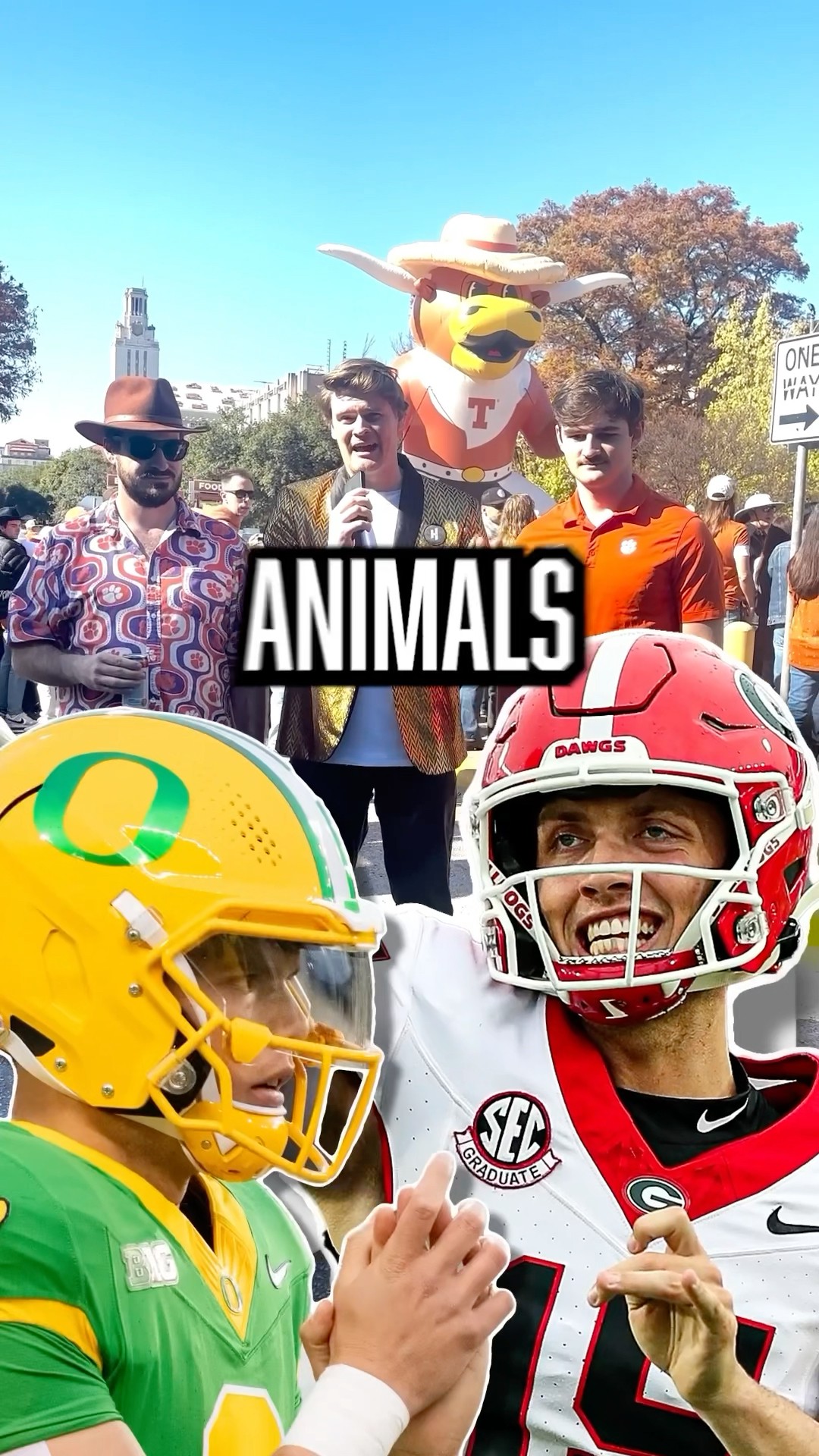 These guys knew a lot of the animal college mascots ??‍?