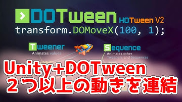 DOTweenでSequenceを使う【Unity+DOTween】