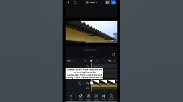 Extract audio feature #vnapptutorial#ytshorts