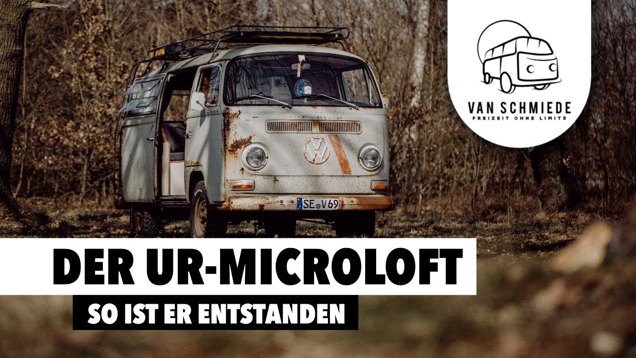 VW T2 Campervan Ausbau Microloft | Vom T2 zum T6 - Van Schmiede