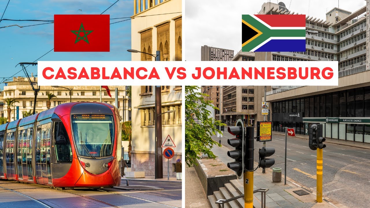 Casablanca contre Johannesburg : quelle est la capitale économique de l'Afrique ?