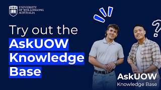 What is the AskUOW Knowledge Base | AskUOW