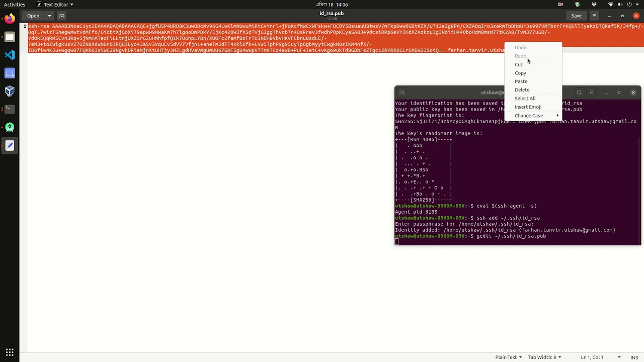 Add SSH key to GitHub
