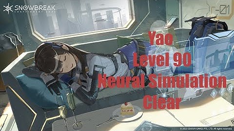 Yao Winter Solstice - Level 90 Gavin Neural Simulation Clear [Snowbreak Containment Zone]