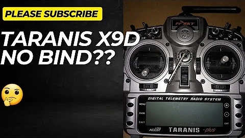 FrSky Taranis x9d plus binding problems