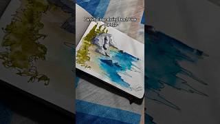 Comment for full video of Easy Quick Beach Sea View Painting for Beginners