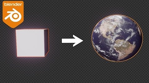 How To Create a Planet With EEVEE  Using Blender 3.6.2