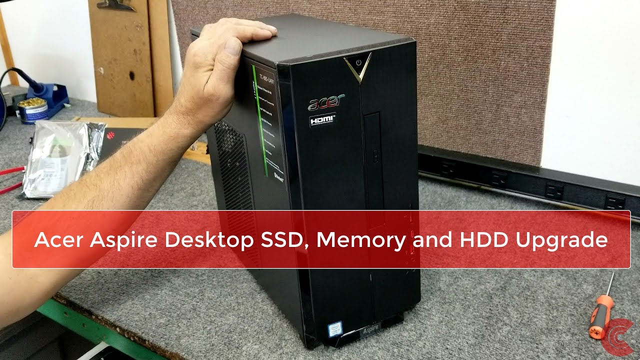 New Update Acer Aspire Desktop M.2 SSD Upgrade, Memory Upgrade \u0026 Additional HDD