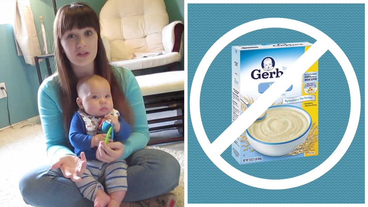 rice cereal for 3 month old with reflux