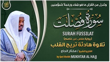 سورة فصلت القارئ مختار الحاج - تلاوة خاشعة  Surah Fussilat Mukhtar Al Hajj