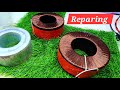 Toroidal transformer reparing at home 