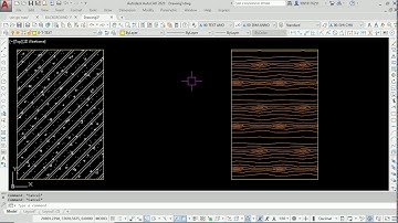 Cách thêm mẫu hatch bê tông - mẫu hatch vân gỗ vào AutoCAD -Tạo mẫu hatch mới trong CAD