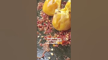 Thumbnail of sambal terong asam terasi enak buat cocolan🥰🥰🥰🥰 #hiburan #masakanrumahan #simple