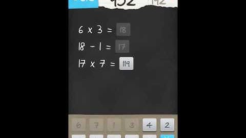 6 Numbers by Brainbow Level 192 Answer Guide