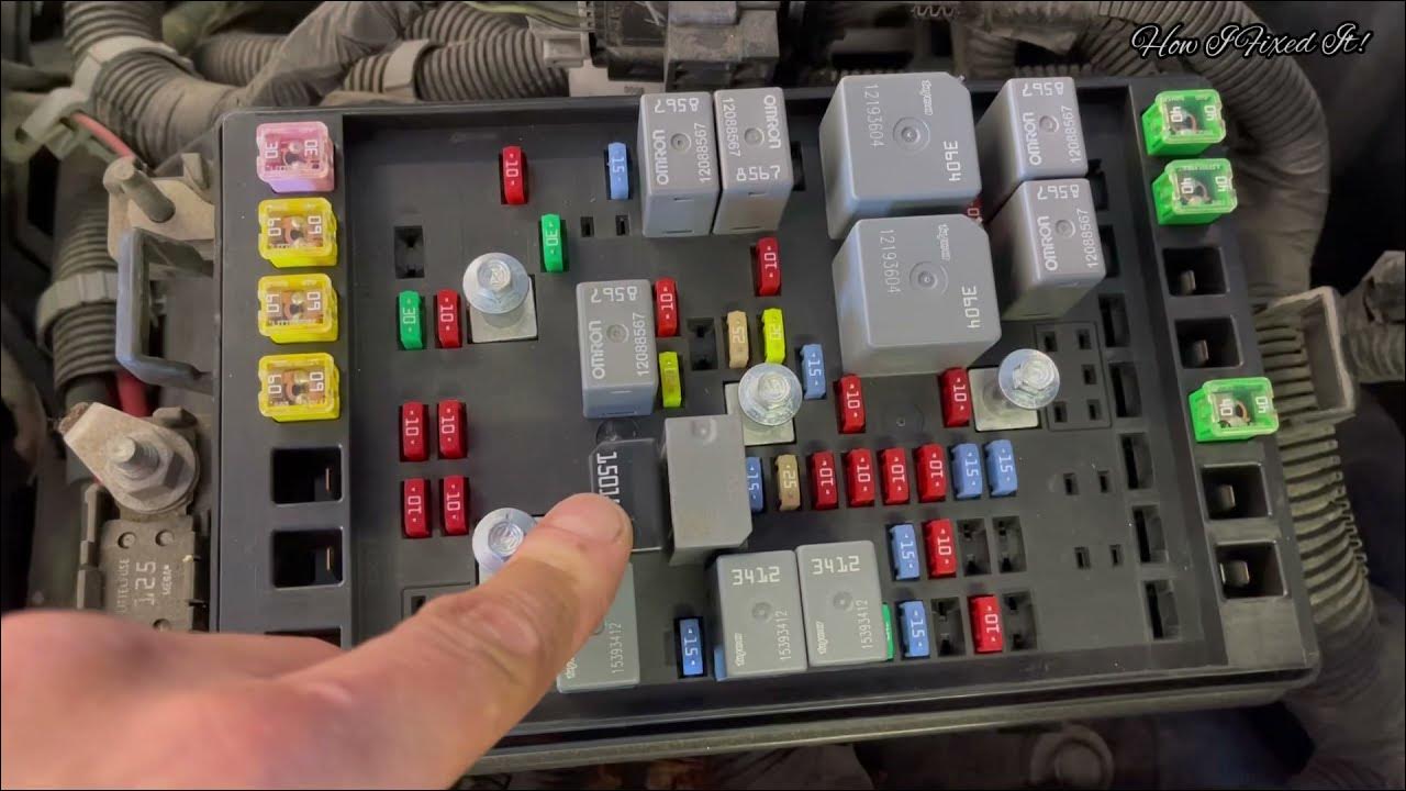 How To Fix High Fan Speed Issue/GMC Envoy Check Engine Light P0495