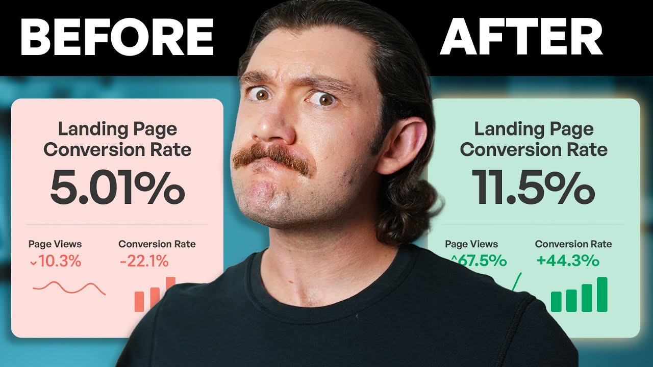 How To Double Your Landing Page Conversion Rate - YouTube