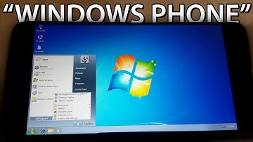 Windows 7 on an Android phone?!