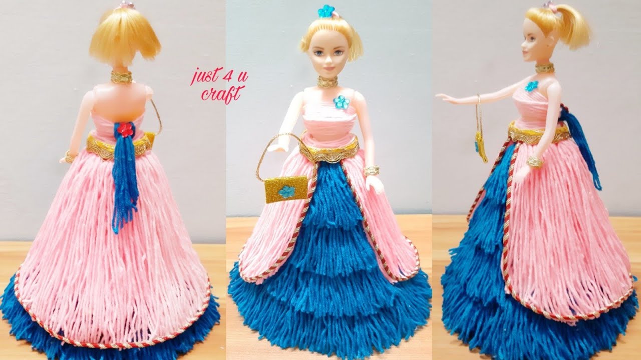 woolen doll dress