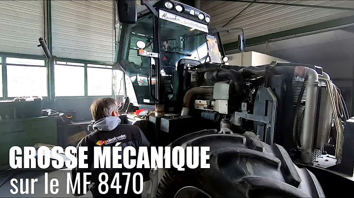 On attaque les rparations sur le Massey Ferguson 8...