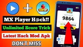 kaise flap up game me unlimited score banaye / how to make high score in flap up screenshot 3