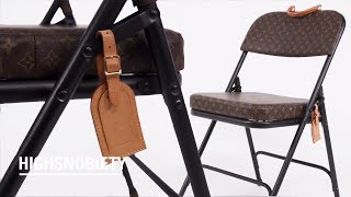 This NY Designer is Turning Louis Vuitton Bags Into Practical Furniture