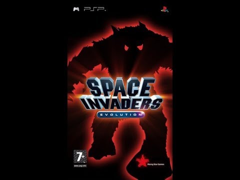 Видео: Space Invaders PSP от