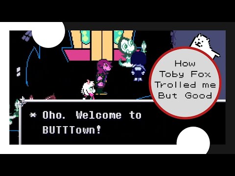 How Toby Fox Completely Trolled me in Deltarune Chapter 2: "Welcome to Butt Town!"