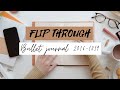 Flip through i presentation de tous mes bullet journal de 20162019