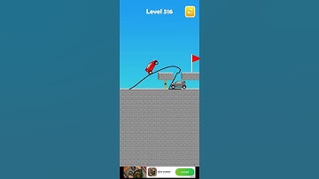 #draw line bridge puzzle game #level 516#viralvideo