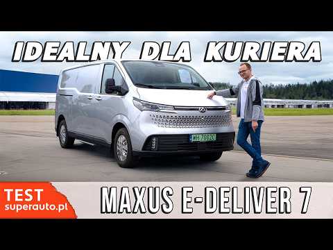 Maxus e-Deliver 7 - cichy i pracowity Chińczyk TEST PL | Superauto.pl