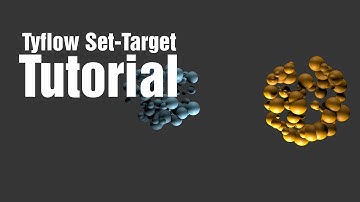 TyFlow Set-Target Tutorial - TyFlow Quicky