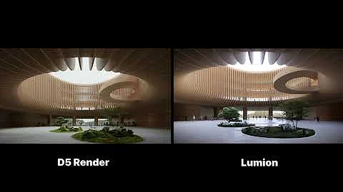 Architecture animation rendering | Lumion vs. D5 Render