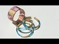 木とレジンの腕輪 の作り方 How to make wood and epoxy bracelet .