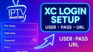 IPTV Smarters Login 2025 (XC Method) — FASTEST Setup! screenshot 2
