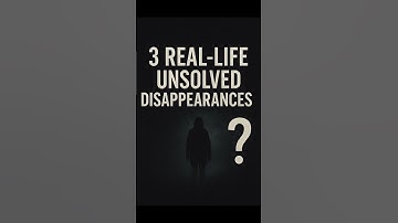 Three vanishings. No answers. Which one haunts you most? #Mystery #Unsolved #Disappearances"