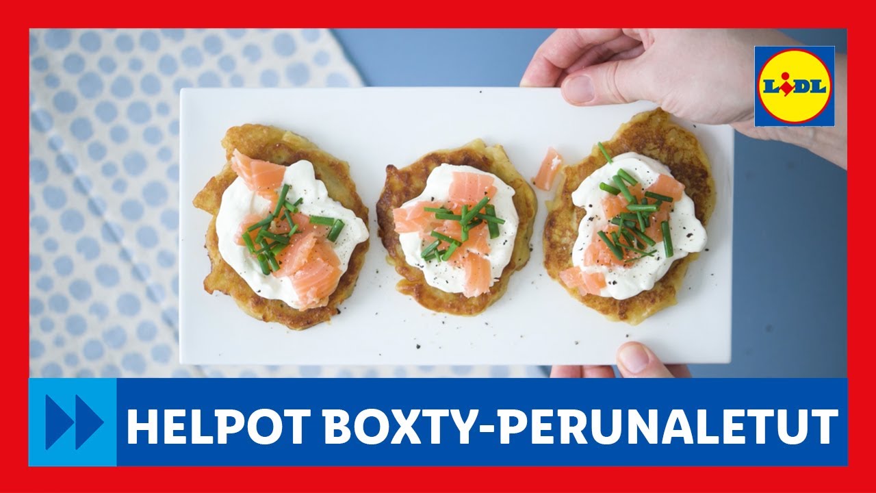 Uusi idea perunalle: irlantilainen boxty - Lidl Liedellä