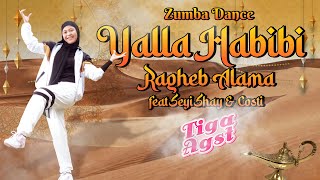 Download Lagu YALLA HABIBI ZUMBA | Zumba Versi Lebaran | Ragheb Alama ft Seyi Shay \u0026 Costi | Yalla Habibi Dance MP3