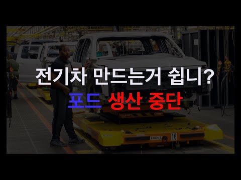 포드 F150 라이트닝 생산 중단 SK 배터리 문제 CATL과 리튬인산철 배터리 공장을 미국에 테슬라의 로봇 자랑이 의미하는바 