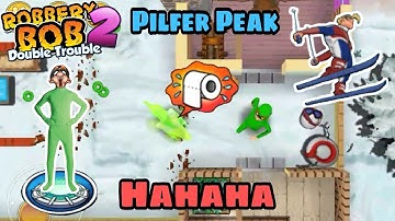 Robbery Bob 2 Hack Chapter 4 Pilfer Peak With Green Screen Bob Part 13