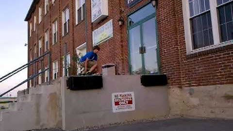 Pop shuvit down big dock