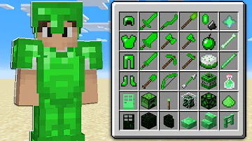 Qual é a camada da esmeralda no Minecraft?
