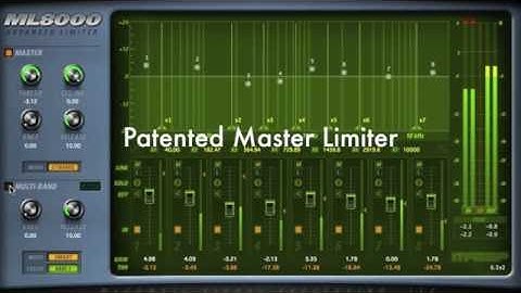 The ML8000 Advanced Limiter by McDSP