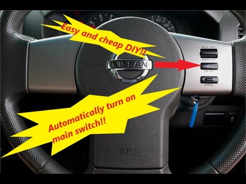 Make Cruise Control Main Switch Activate Turn On Automatically When Engine Starts FRM01 Timer Relay