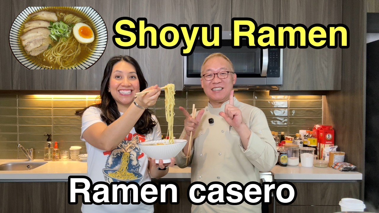 Cómo hacer RAMEN CASERO PERFECTO 【Shoyu Ramen】paso a paso