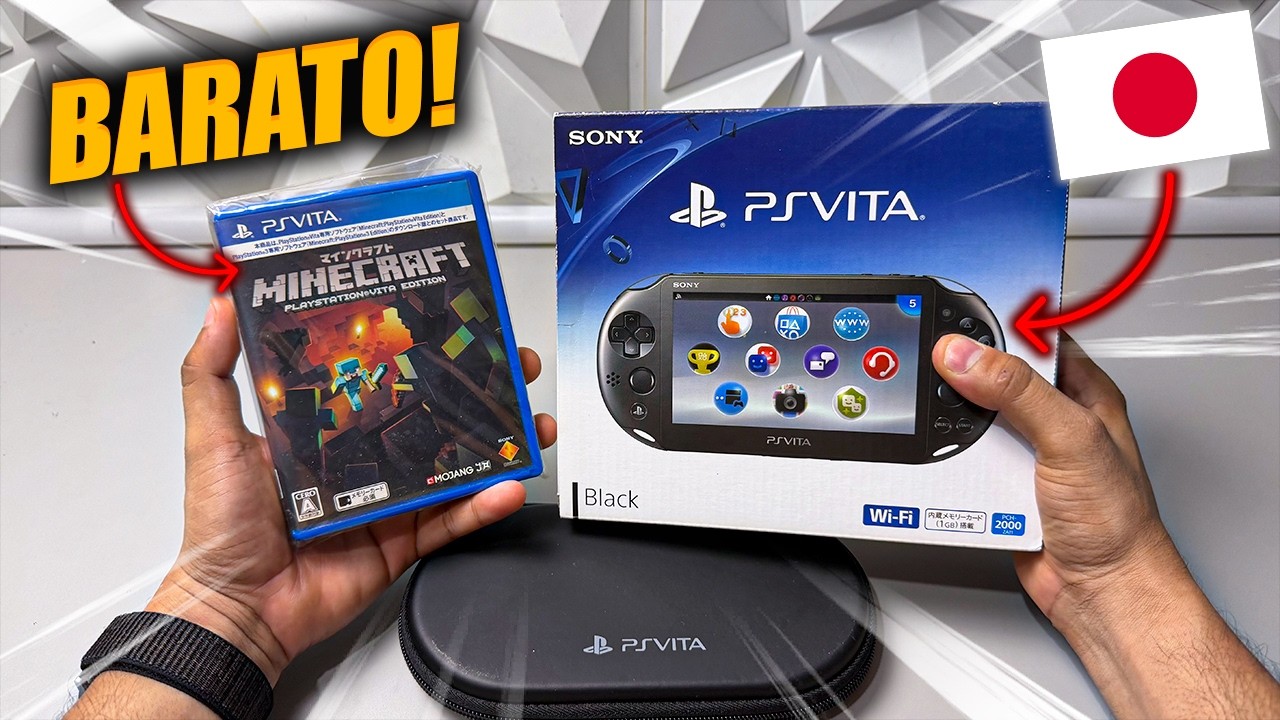 INCREIBLE! Conseguí una PS VITA desde JAPÓN🇯🇵 Casi NUEVA😱