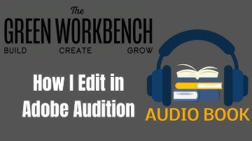 Recording an Audiobook: How I Edit in Adobe Audition