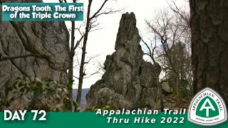 AT Thru Hike Day 72 - Triple Crown of VA #1: Dragons Tooth