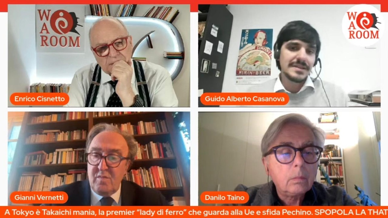 War Room di Enrico Cisnetto con Guido Alberto Casanova, Danilo Taino e Gianni Vernetti