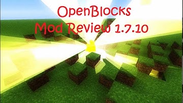 Open Blocks Mod | 1.7.10 | The Epic Golden Egg!